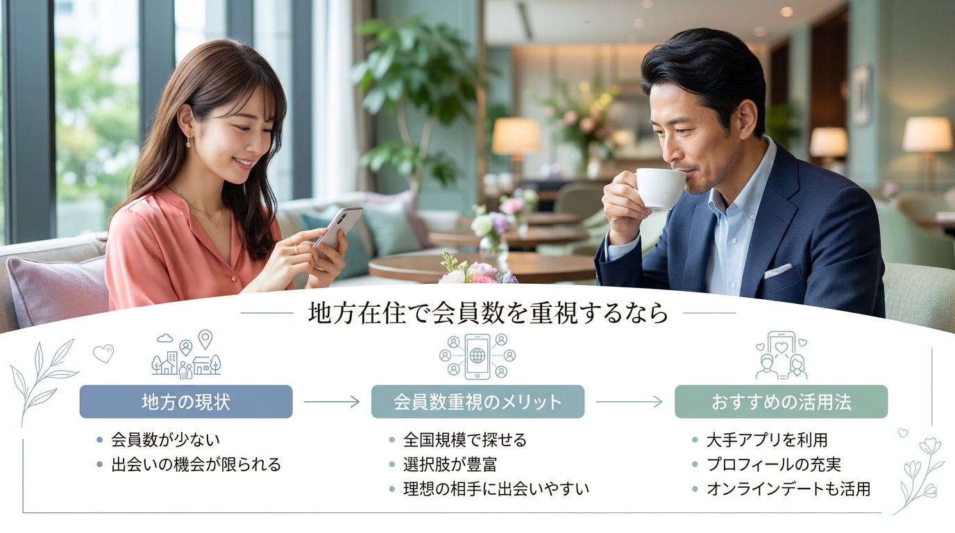 地方在住で会員数を重視するなら