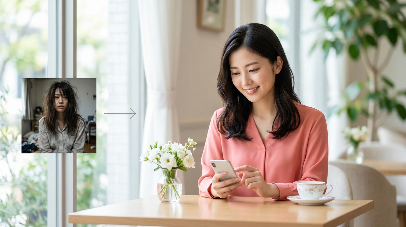 プロフィール写真は「清潔感」が最優先