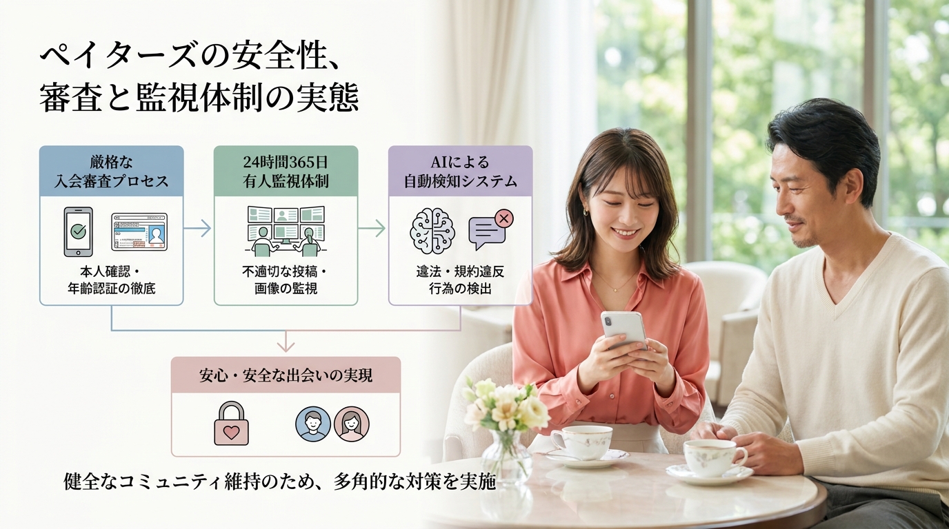 ペイターズの安全性、審査と監視体制の実態